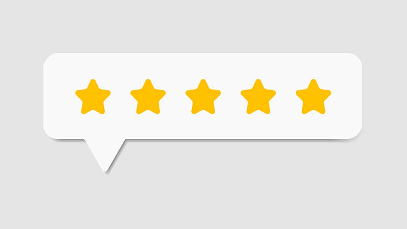 feedback stars